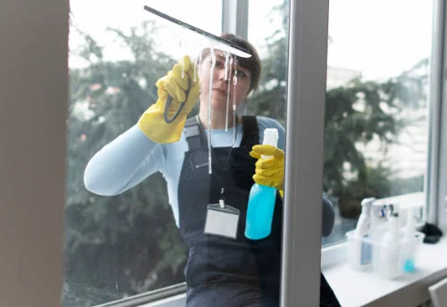 Nettoyage de vitres intérieures et extérieures à Vernoux-en-Gâtine